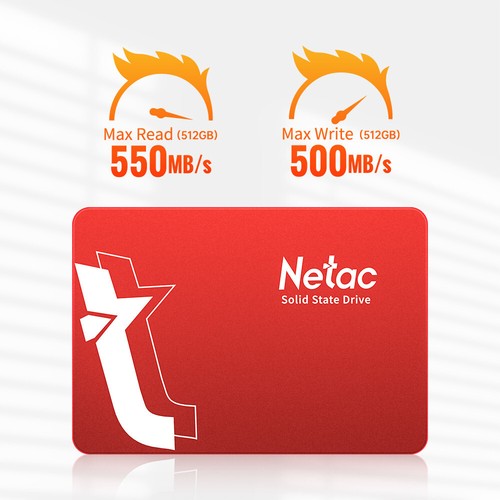 Netac 512gb ssd - ssd, 3d